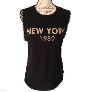 New York 1989 - Shoulder Detail Muscle Tank